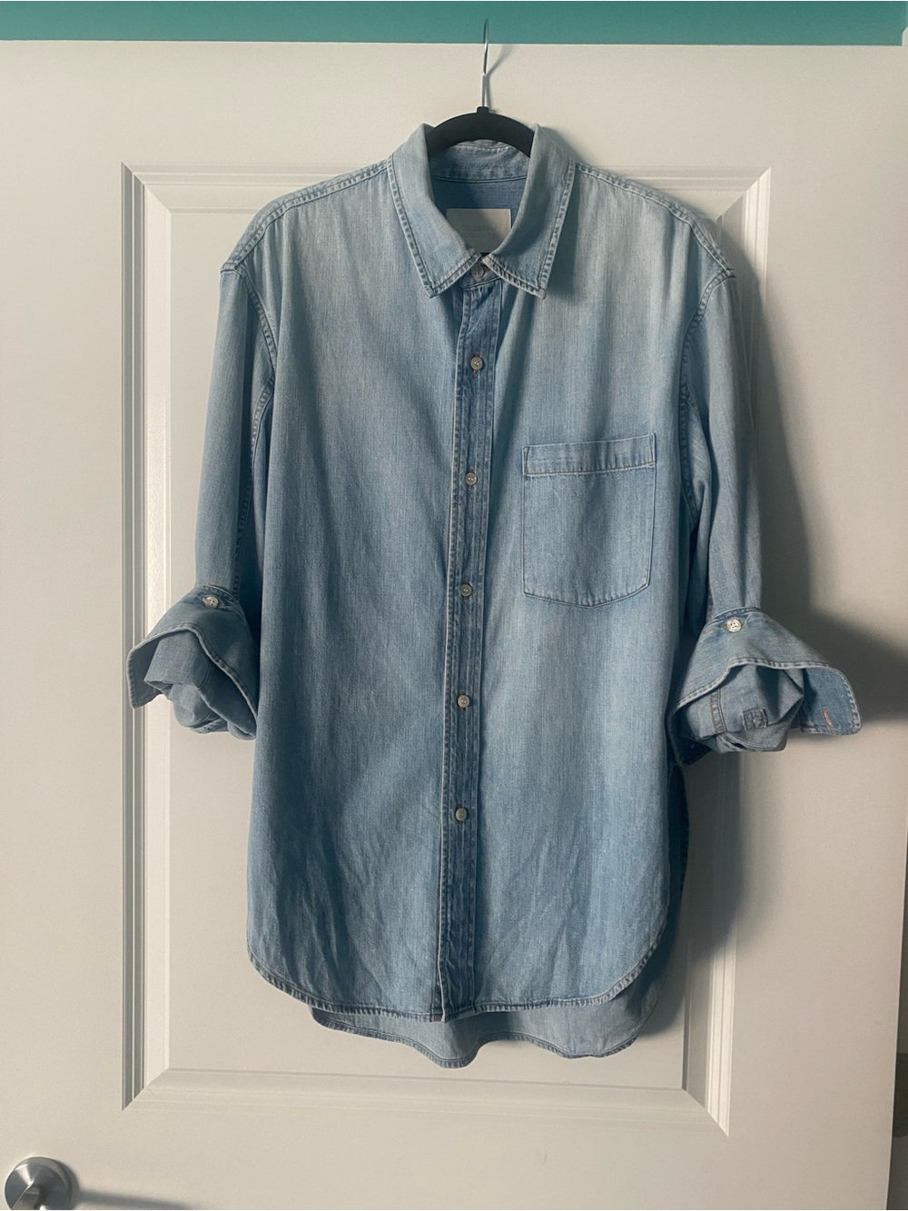 Citizens of Humanity Kayla Denim Shirt | Light Wash | Size